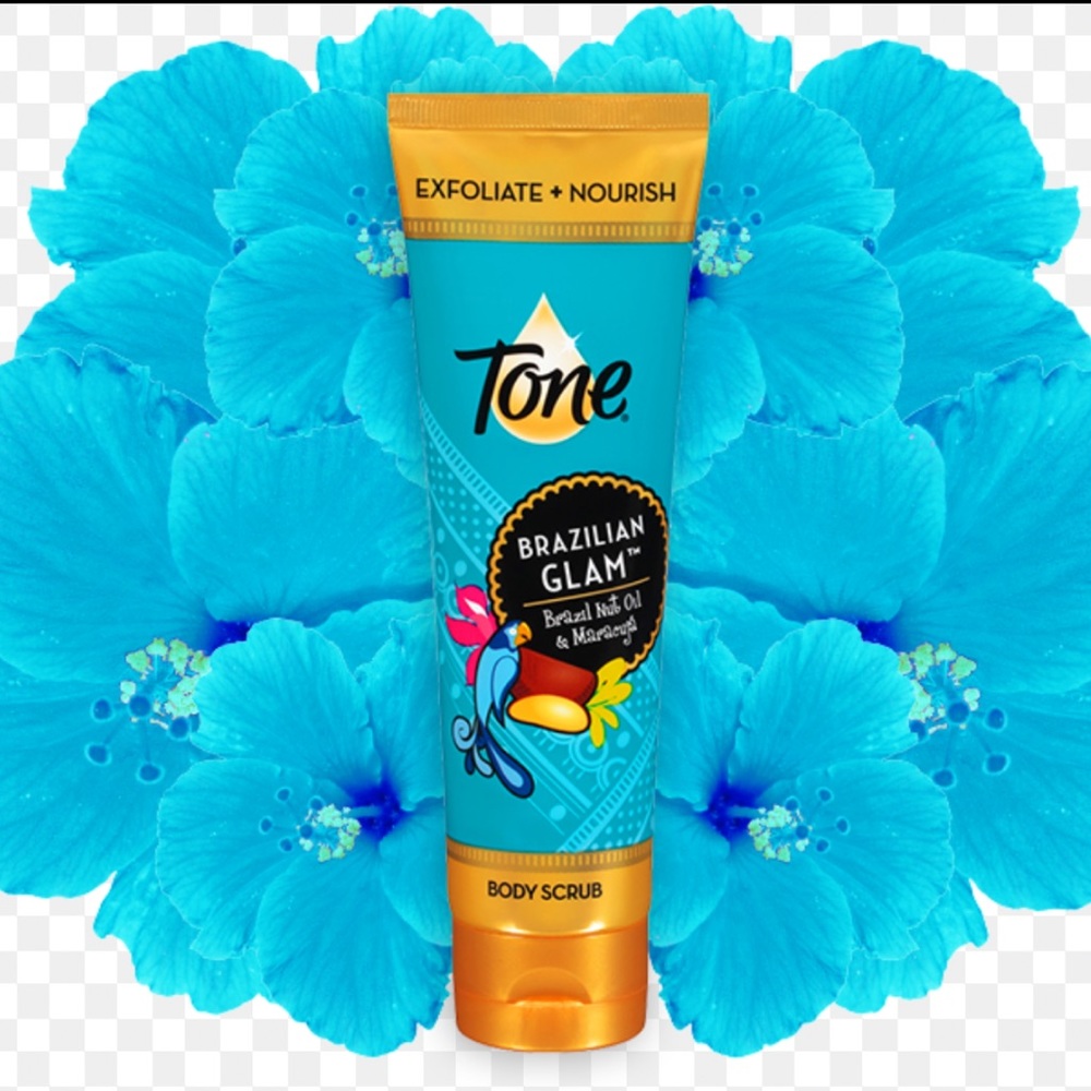THREE (3) Tone Brazilian Glam Body Scrubs 4.5oz ea